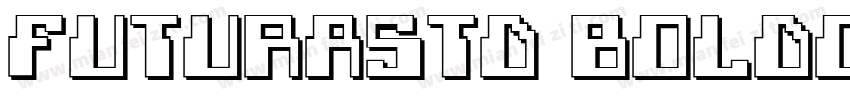 futurastd boldobliuqe字体转换